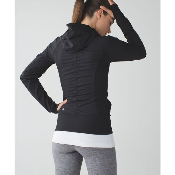 Lululemon In Flux Jacket Black Size 6 - Picture 2 of 11